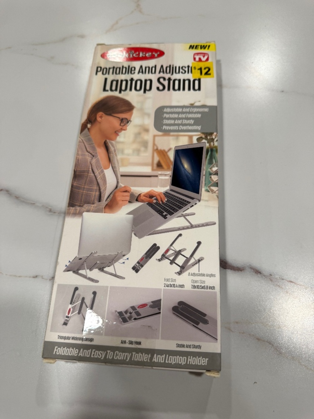 DooHickey portable, and adjustable laptop stand